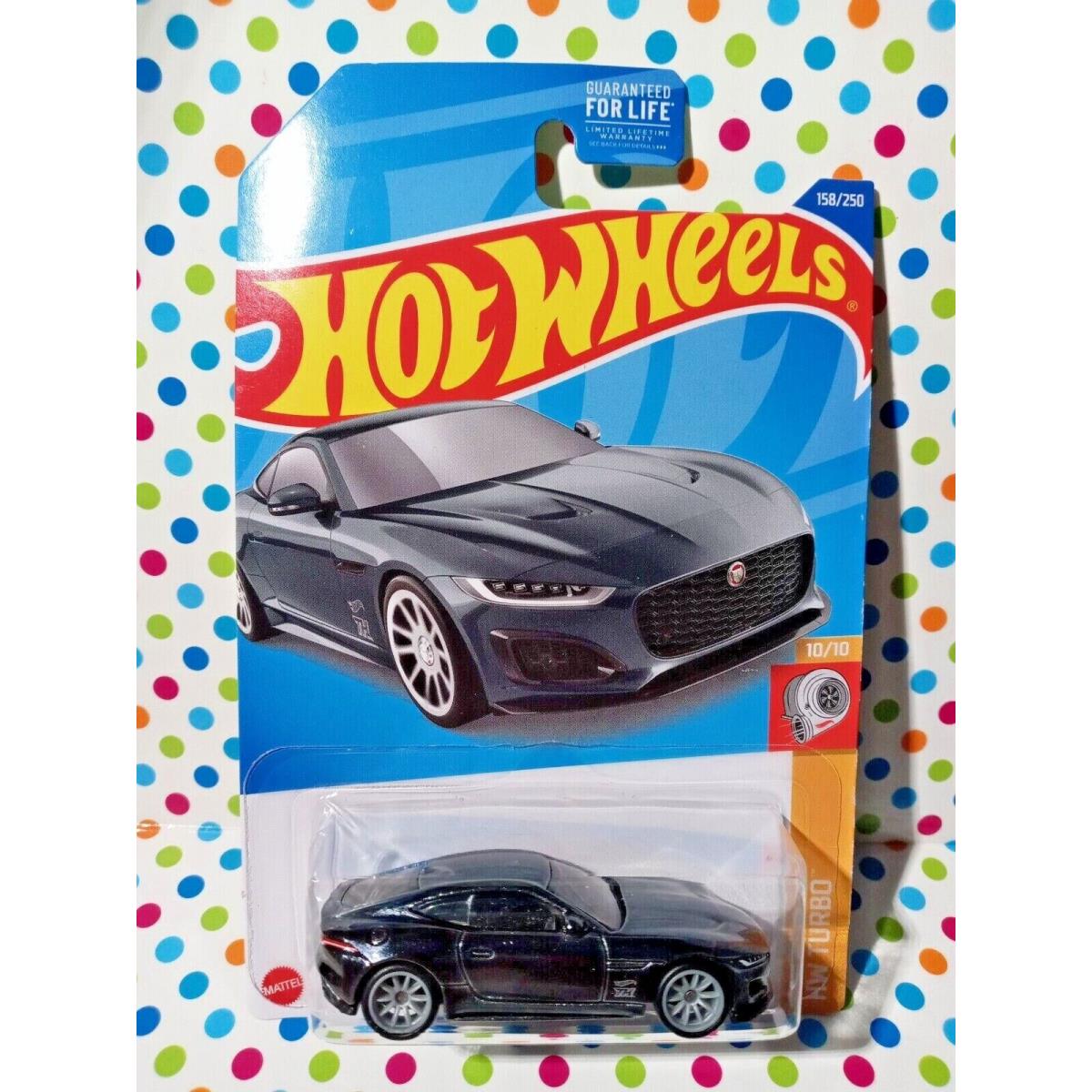 Hot Wheels 2022 Super Treasure Hunt 2020 Jaguar F-type Included Protector Card