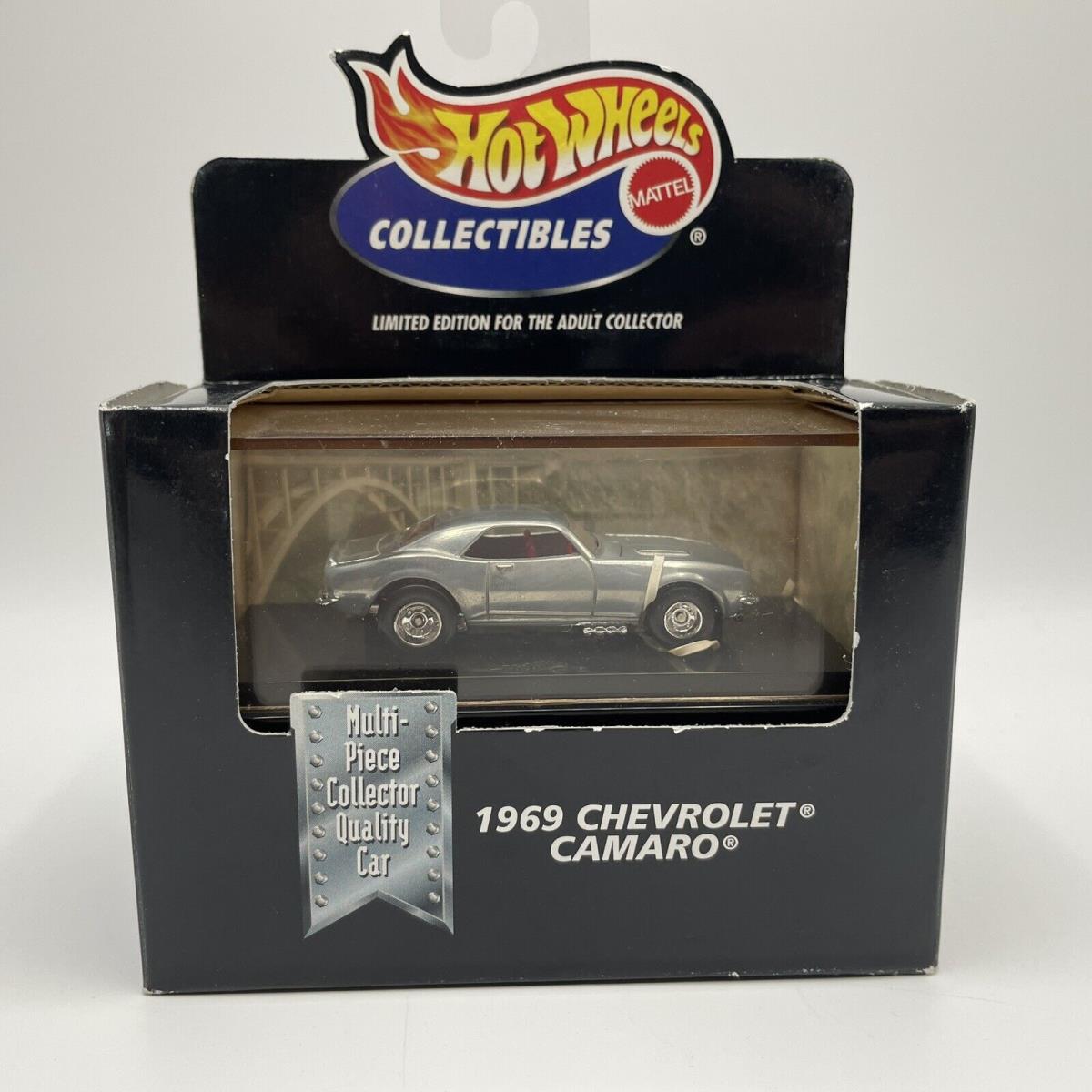 Hot Wheels Collectibles 1969 Chevrolet Camaro Black Box Limited Edition Zamac