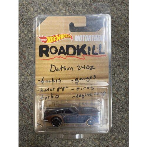 + Hot Wheels Motortrend Roadkill `71 Datsun 240Z Nip SB