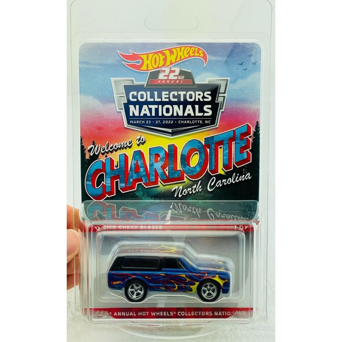 Hot Wheels 22nd Collectors Nationals 70 Chevy Blazer 6101/6200