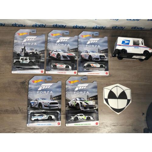2020 Hot Wheels Forza Motorsport Land Rover Audi Fast Set of 5 1/64 Diecast Cars