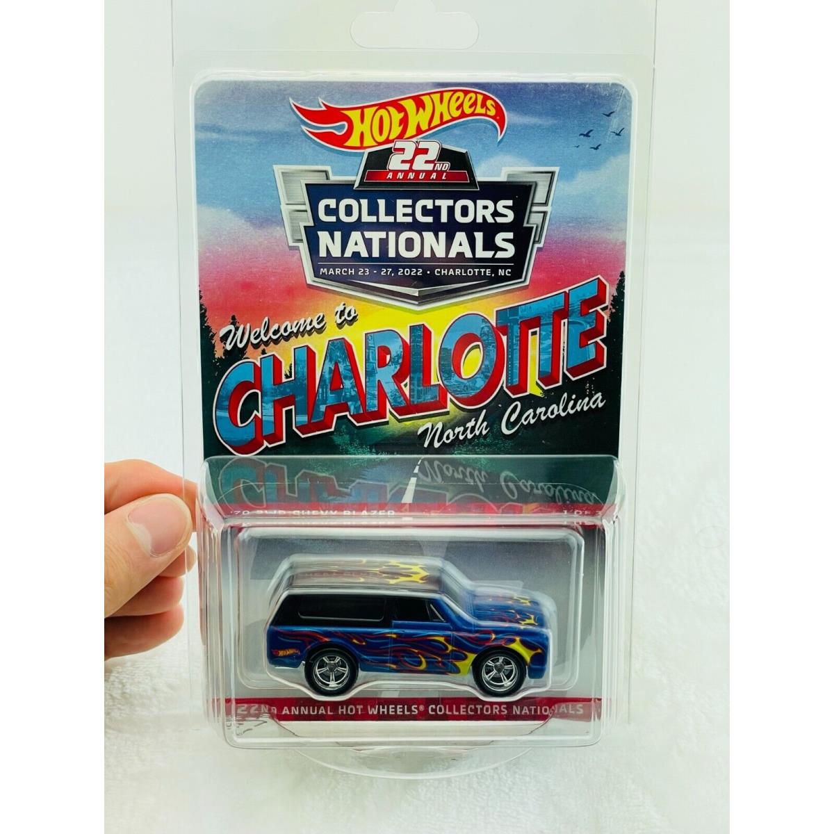 Hot Wheels 22nd Collectors Nationals 70 Chevy Blazer 4402/6200