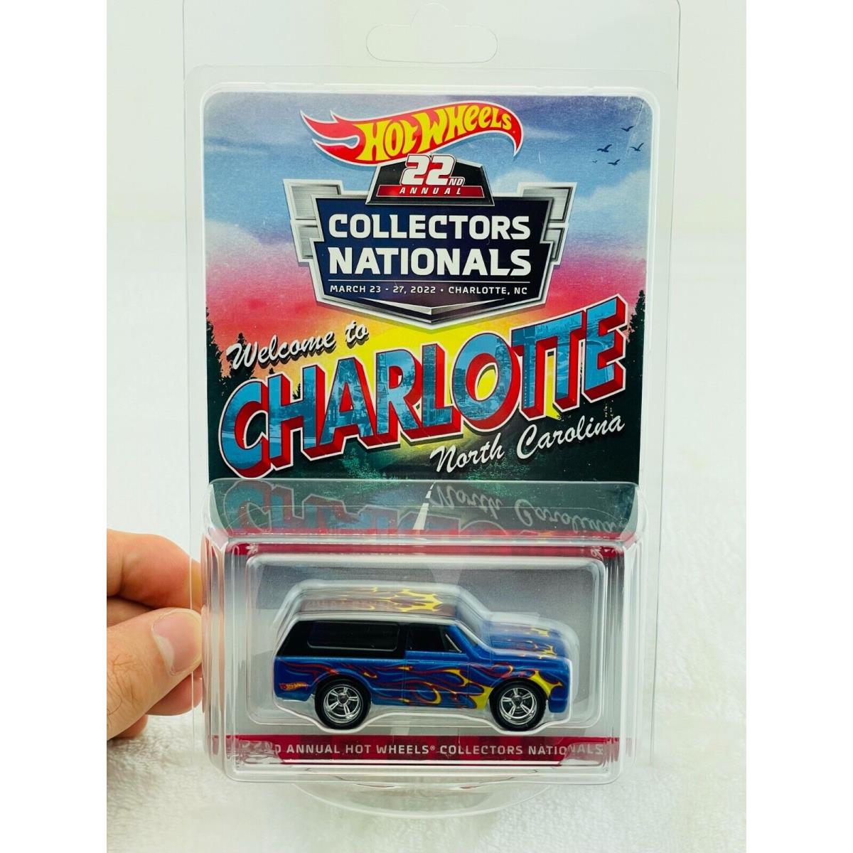 Hot Wheels 22nd Collectors Nationals 70 Chevy Blazer 6120/6200