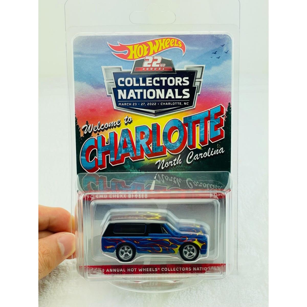 Hot Wheels 22nd Collectors Nationals 70 Chevy Blazer 5255/6200