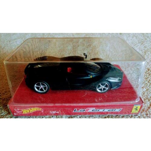 Hot Wheels La Ferrari BLY62 in Box 2014 Matte Black 1:24 Rare