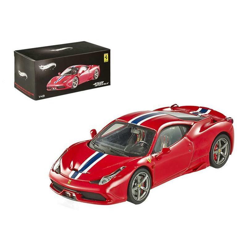 Hot Wheels Elite BLY45 Ferrari 458 Italia Speciale 1/43 Diecast Model Car Red