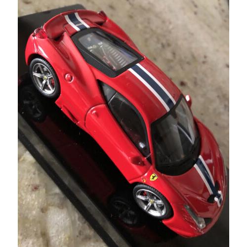 1:43 Hot Wheels Elite Ferrari 458 Speciale