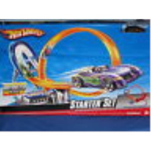 Hot Wheels Starter Set Motorized For Speed One Car Included Rare