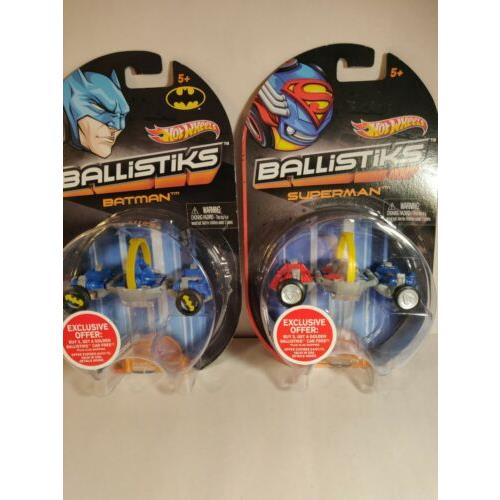 Hot Wheels Ballistiks Batman Superman CosBman889