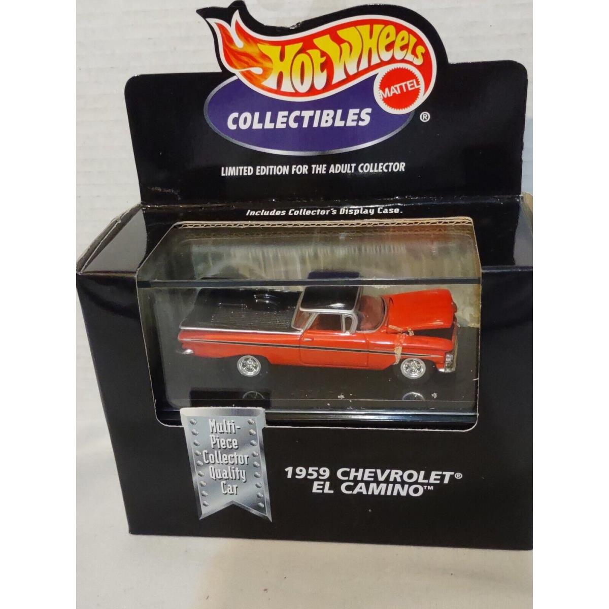 Hot Wheels Collectibles `59 Chevy El Camino `69 Chevy Chevelle 1555