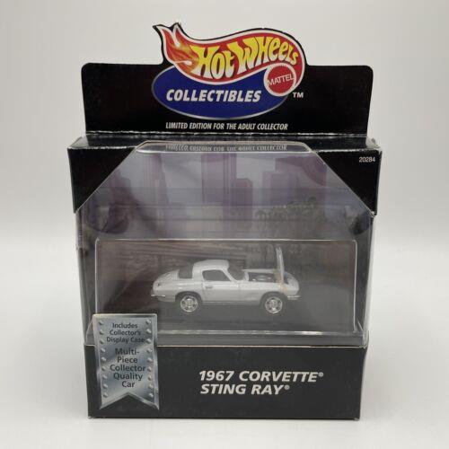 Hot Wheels Collectibles 1967 Corvette Sting Ray Black Box Limited Edition White