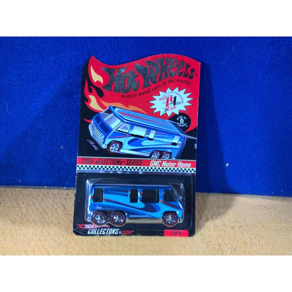 L9-41 Hot Wheels Red Line Club - Gmc Motor Home - 2004 Selection Series