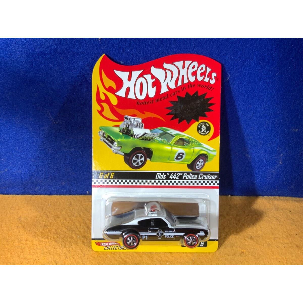 P9-35 Hot Wheels Neo-classics Series - Olds 442 Police Cruiser - 7917 / 11 000