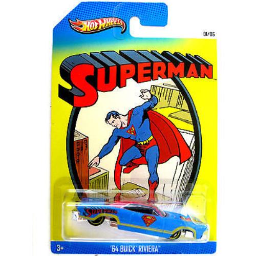 Hot Wheels Superman `64 Buick Riviera Kroger Exclusive with an Error Wheel