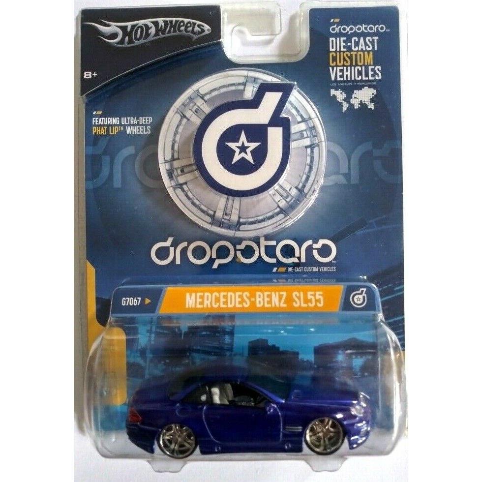 Hot Wheels Mercedes-benz Dropstars G7067 2004 Purple 1:50 Die-cast Rare