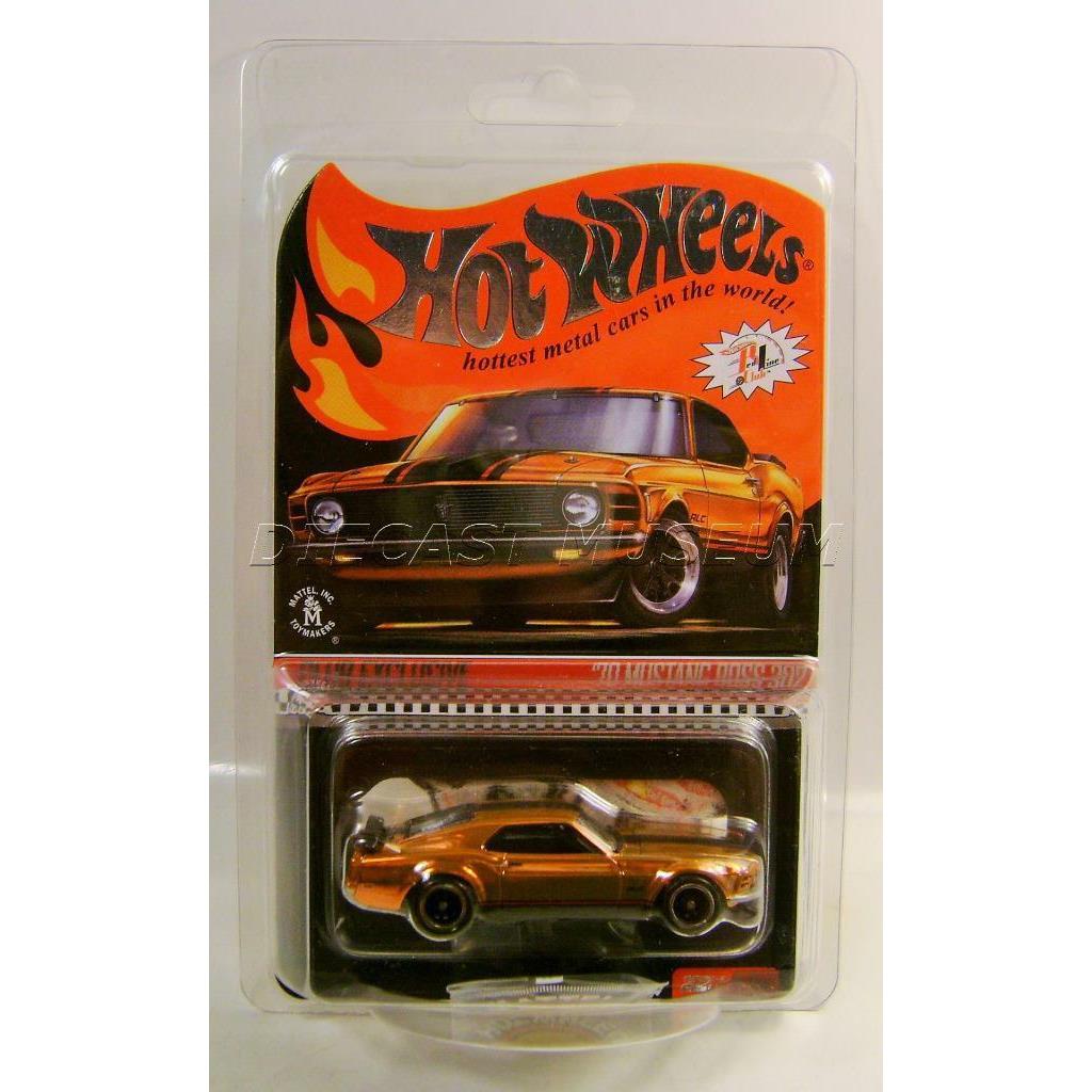 1970 `70 Ford Mustang Boss 302 Club Car Rlc Hot Wheels Diecast 2021