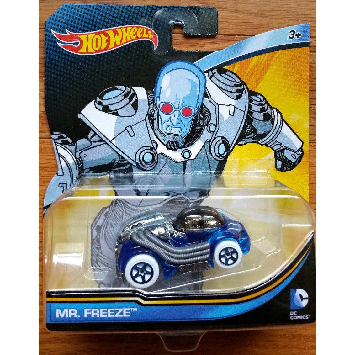 DC Comics Mr. Freeze Hot Wheels Mattel Diecast Model Car Collectible