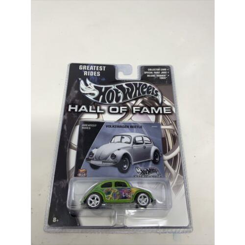 Hot Wheels VW Volkswagen Beetle Hall of Fame Greatest Rides Green