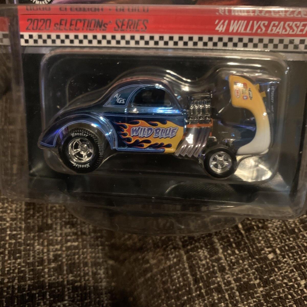 2020 Hot Wheels Rlc Selections `41 Willys Gasser Wild Blue