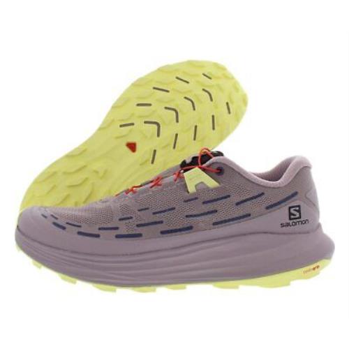 Salomon Women`s Ultra Glide Trail Shoes Quail/yellow 7 B Medium US