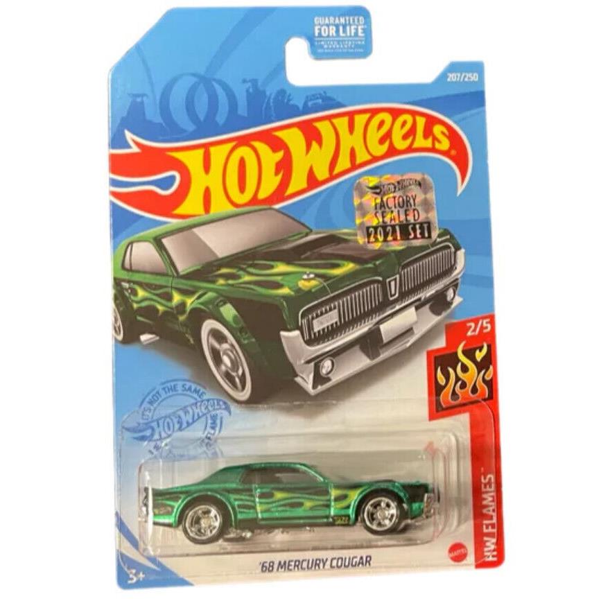 Hot Wheels Super Treasure Hunt `68 Mercury Cougar 207/250 2021