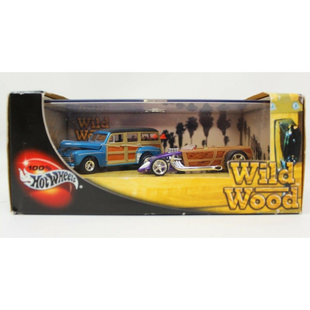 Hot Wheels Limited Edition - Wild Wood W/surfboards 2 Car Set - NM