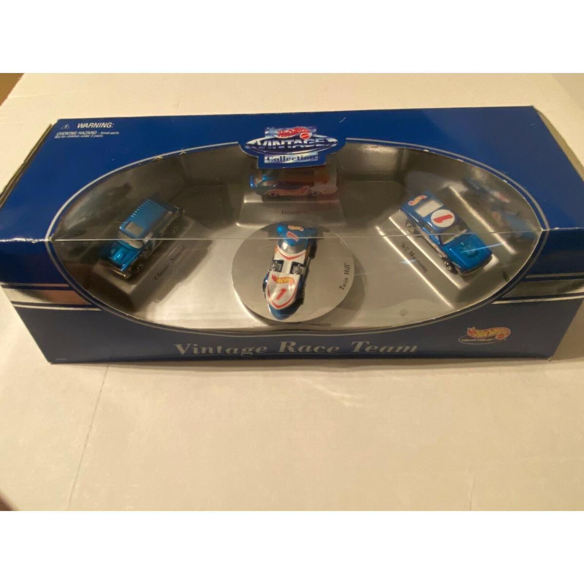 Hot Wheels Vintage Collection - Vintage Race Team - 4 Car Set