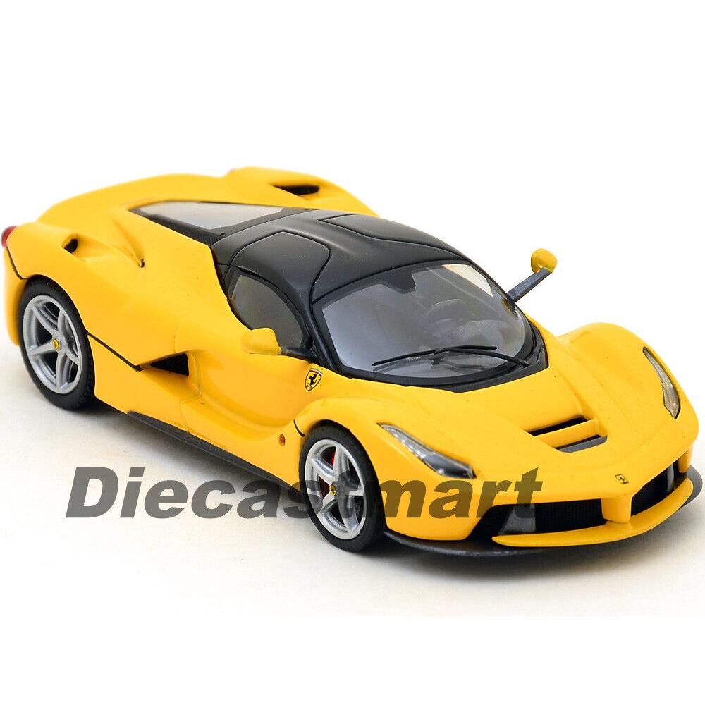 Hotwheels Elite BCT85 1:43 Ferrari Laferrari 2014 Enzo Diecast Car Yellow