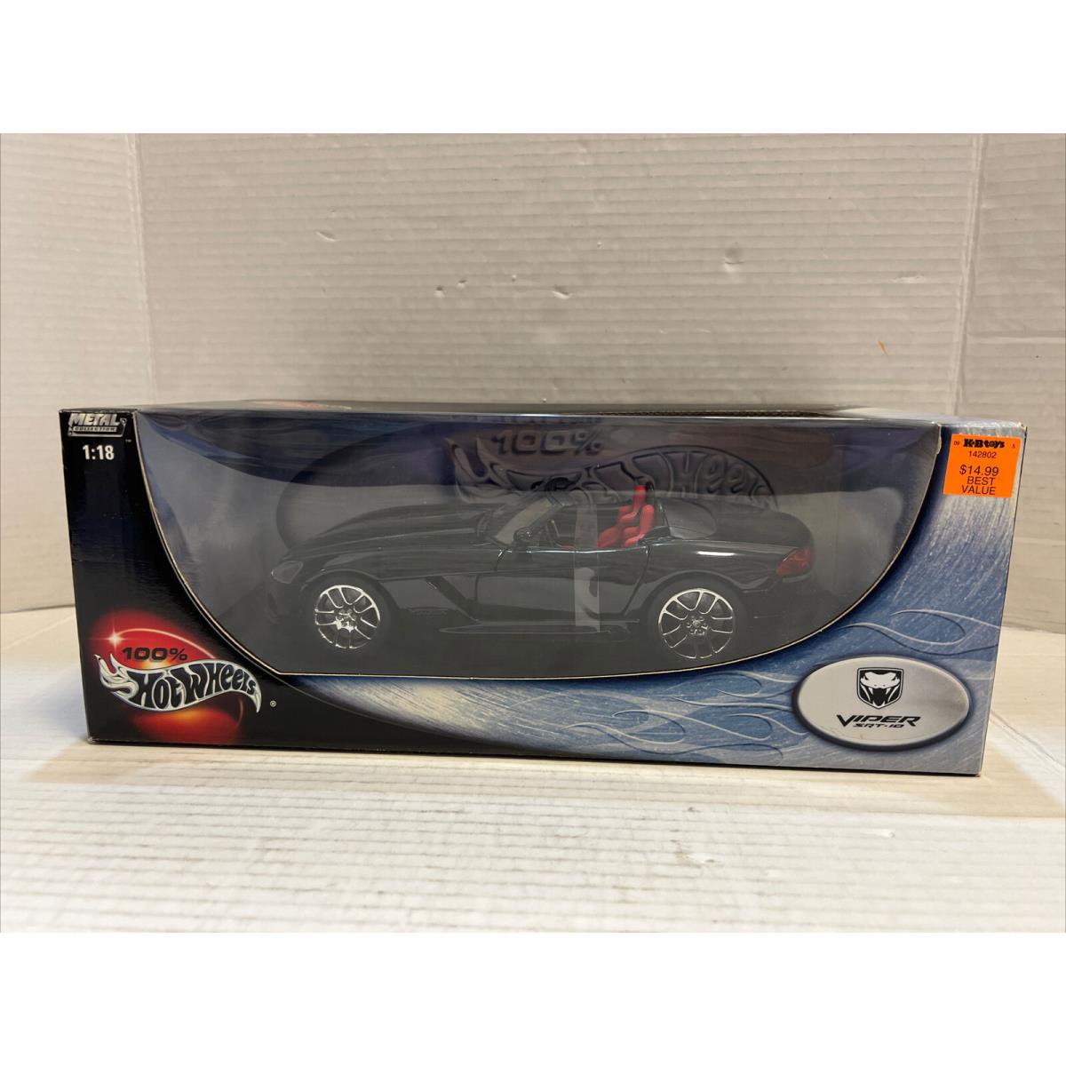 2002 Bmw Z8 1:18 Scale Diecast Car Hot Wheels Metal Collection Viper SRT-10