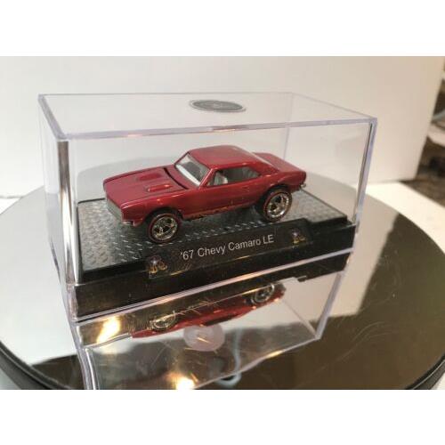 Hot Wheels by Ralph`s Customs 67 Chevy Camaro Polished Watermelon Red LE RR