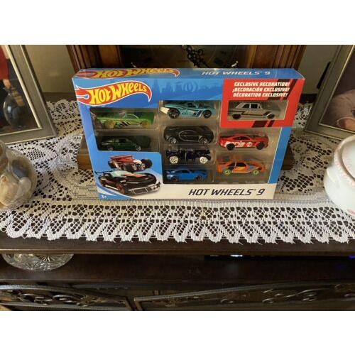 Extremely Rare Black Bugatti Chiron Hot Wheels 9 Pack. Very Hard TO Find
