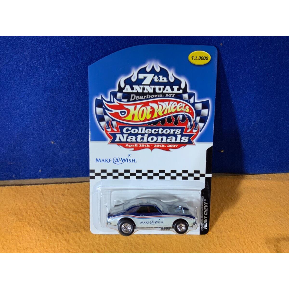 L9-80 Hot Wheels 7th Collectors Nationals - Heavy Chevy / Make A Wish - 2007