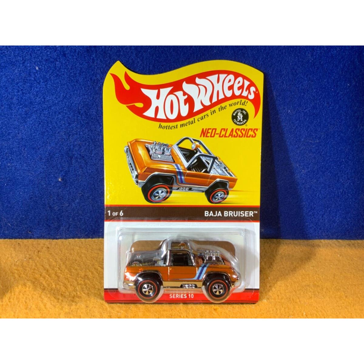 N9-20 Hot Wheels Neo-classics - Baja Bruiser - 3712 / 4 000 - Orange - 2011