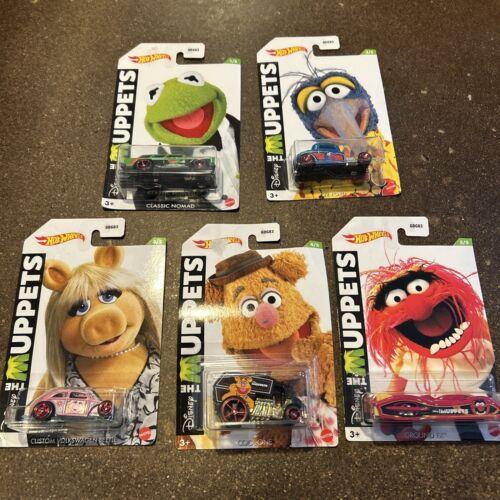 Hot Wheels Muppets Series Complete Set of 5 GDG83