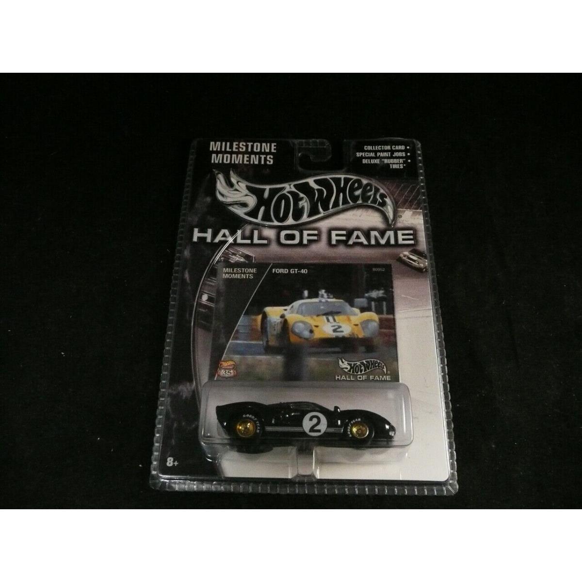 Hot Wheels Milestone Moments Hall Of Fame Ford GT-40 Black 2
