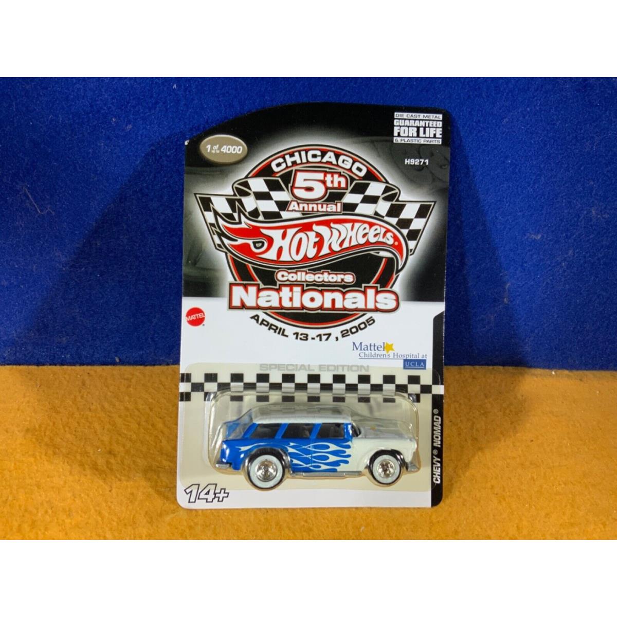 P9-44 Hot Wheels 5th Collectors Nationals - Chevy Nomad - 2005 - Children S Hosp