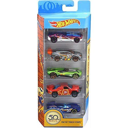 Hot Wheels 50th Track Stars 5-pack