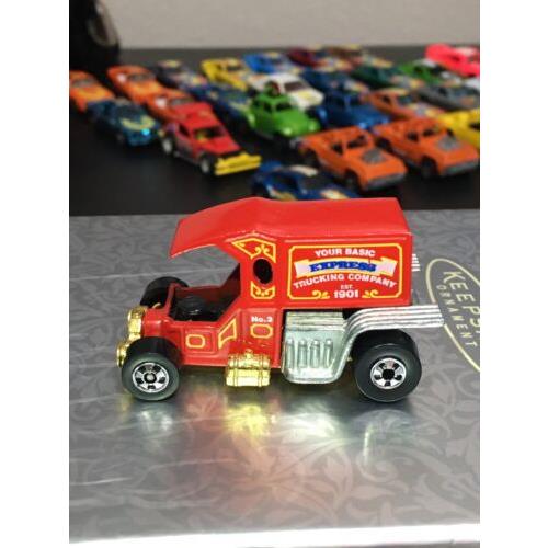 1976 Hot Wheels T -totaller Red - Vgc - Shows Very Well - Perfect Collectible