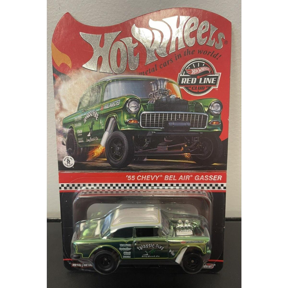 Hot Wheels 2021 Red Line Club `55 Chevy Bel Air Gasser