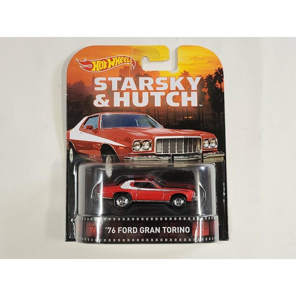 Hot Wheels 1/64 Starsky Hutch `76 Ford Gran Torino Diecast CFR3 Error Car