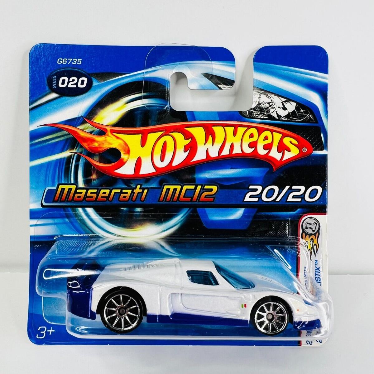 Hot Wheels 2005 First Editions - Maserati MC12 - International Short Card Vhtf