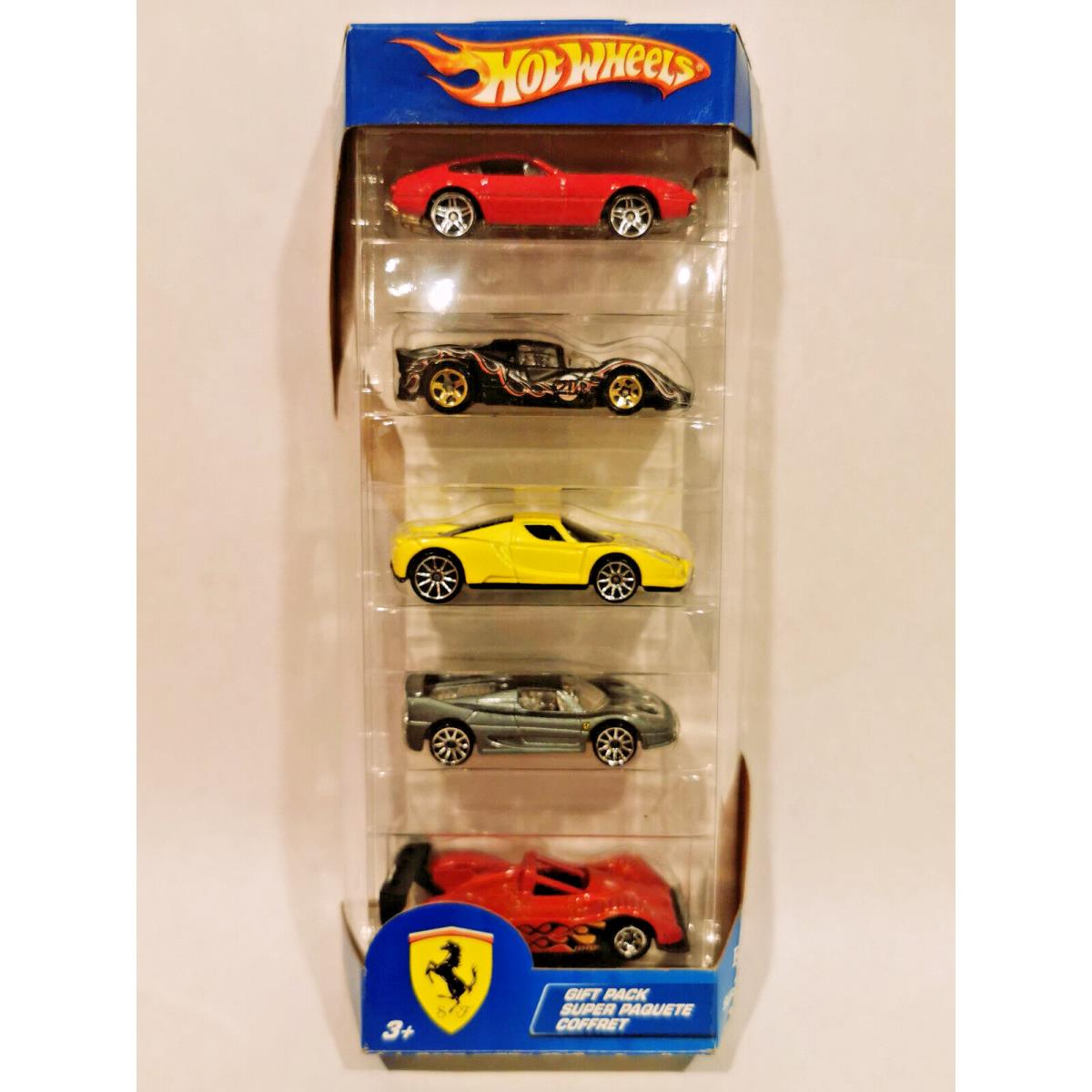 Mattel 2005 Hot Wheels Ferrari Gift Pack of 5 Cars