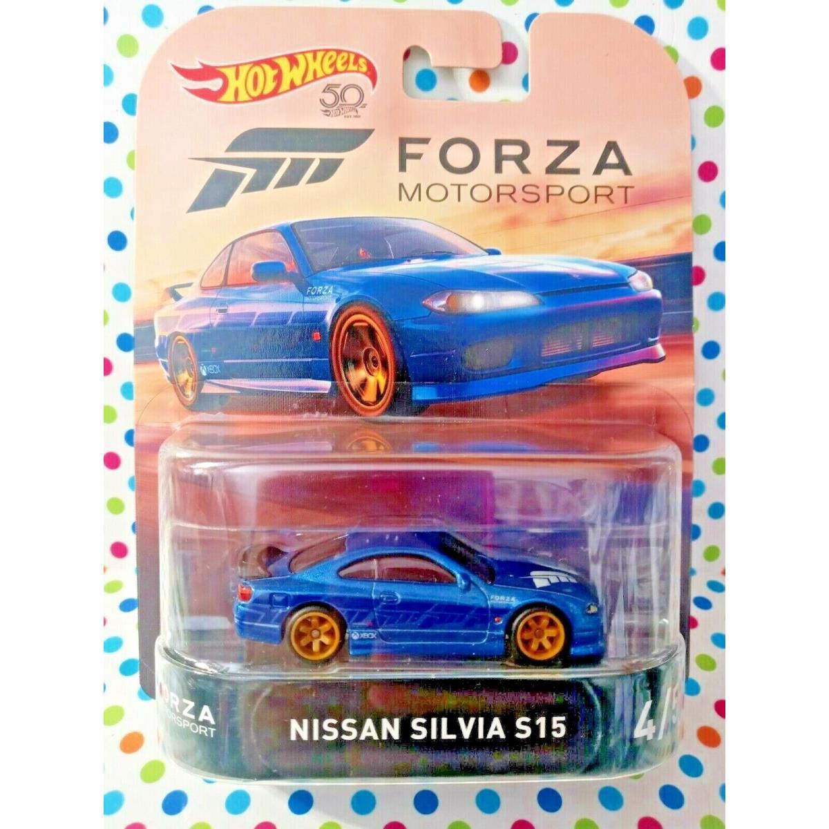 Hot Wheels Retro Entertainment Forza Motorsport Nissan Silvia S15 4/5