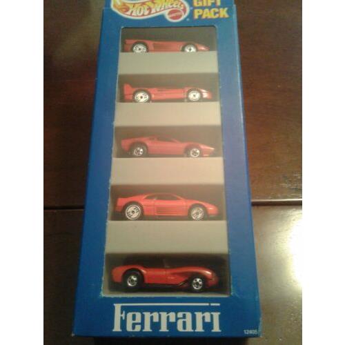 Vintage 1993 Hot Wheels Ferrari Gift Pack OF 5