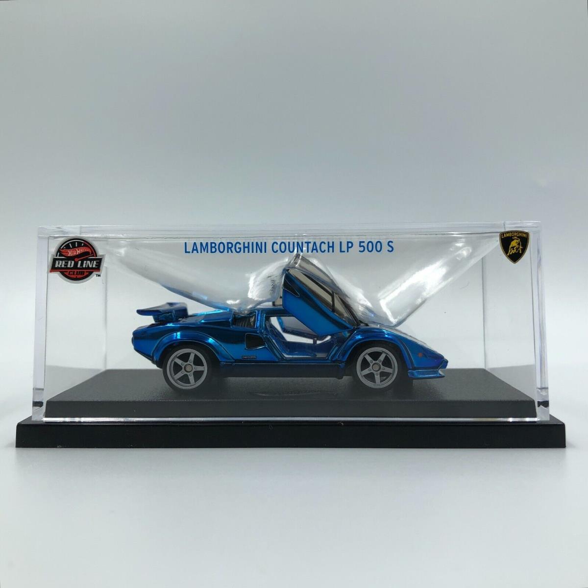 Hot Wheels Rlc Selections 82 Blue Spectraflame Lamborghini Countach LP500 S Rare
