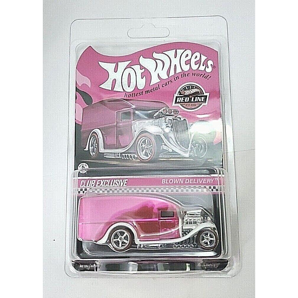 Hot Wheels 2022 Red Line Club Exclusive Blown Delivery Pink