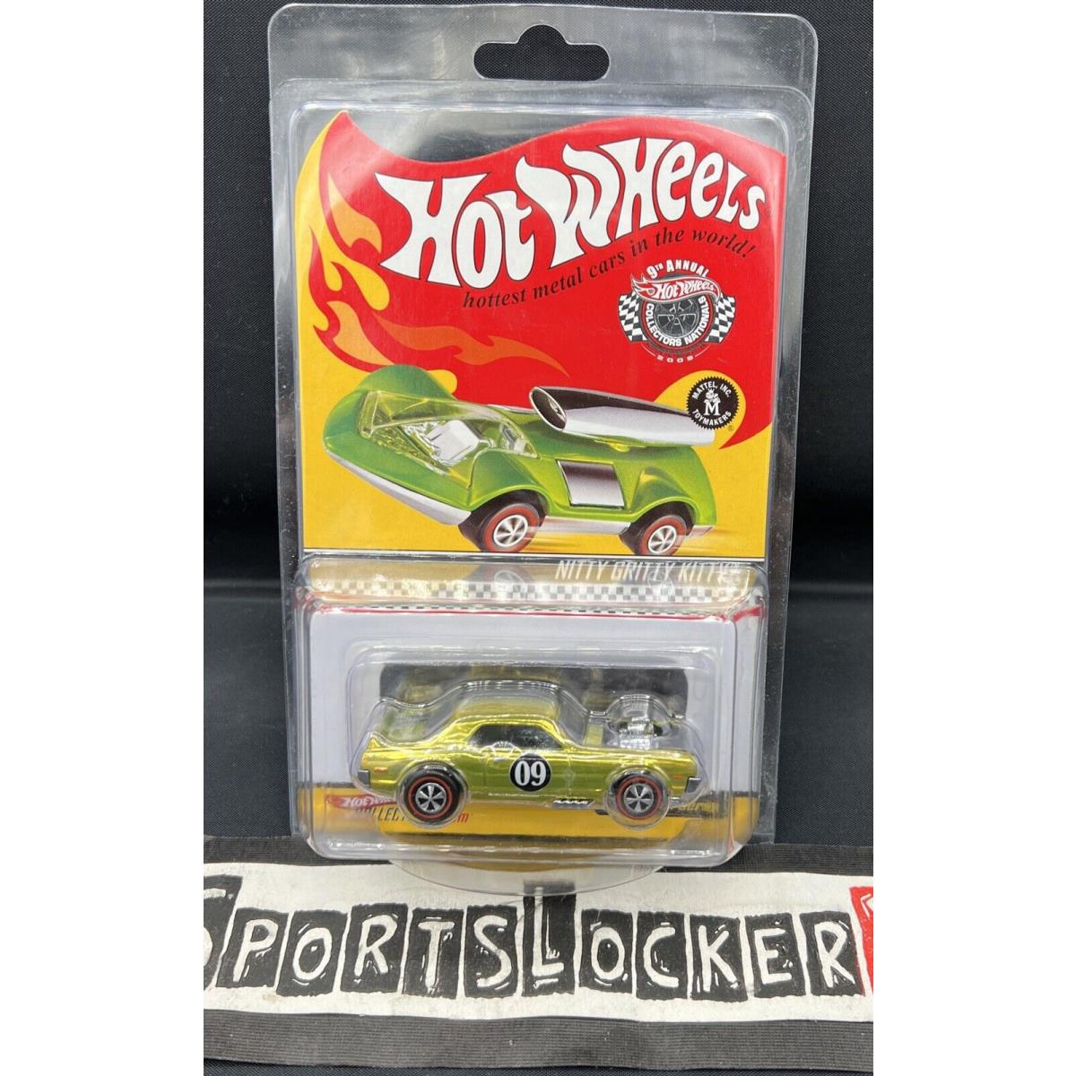 Hot Wheels Rlc Exclusive 2009 Convention Series Car Nitty Gritty Kitty - IN Hand
