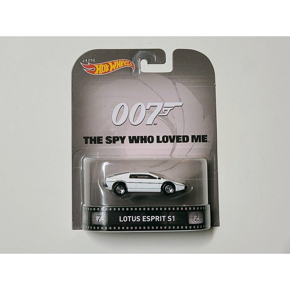 Hot Wheels Lotus Esprit S1 James Bond 007 The Spy Who Loved Me CFR26 Error Cars