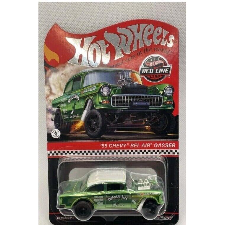 Hot Wheels Rlc Red Line Club `55 Chevy Bel Air Gasser Triassic Five IN H