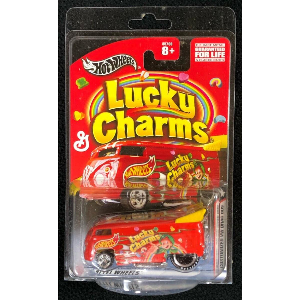 Hot Wheels Lucky Charms Customized VW Drag Bus General Mills Mail Order